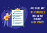 Are there any IIT courses that do not require a JEE score?