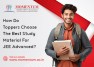 How Do Toppers Choose the Best Study Material for JEE Advanced