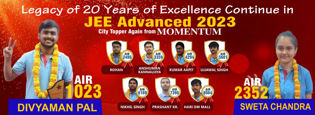 Momentum JEE Advanced Results 2023