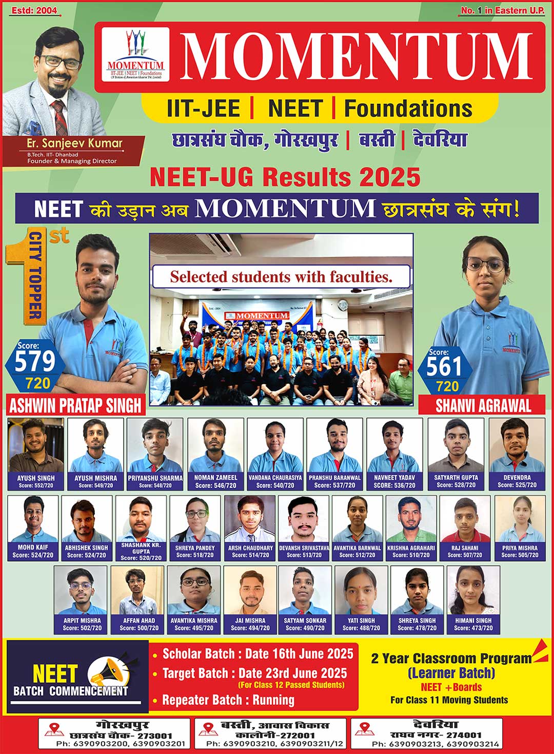 NEET 2025 Result